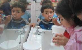 Niños y niñas de Integra participan en investigación de salud bucal